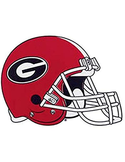 Georgia Bulldogs Football Helmet Decal - Trenz Shirt Company