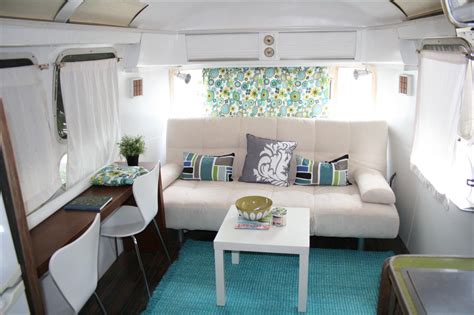 Best Of 30 Vintage Camper Interior Trailer Makeover Color Schemes - We ...