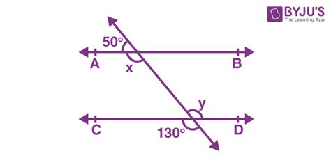 What is Tranversal | Angles formed between Transversal and Parallel Lines