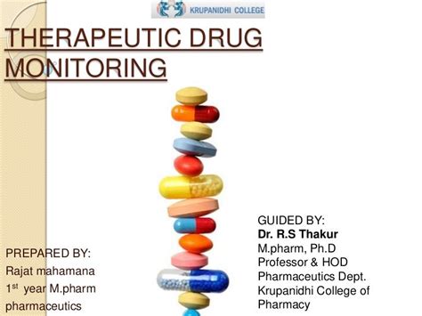 Therapeutic Drug Monitoring