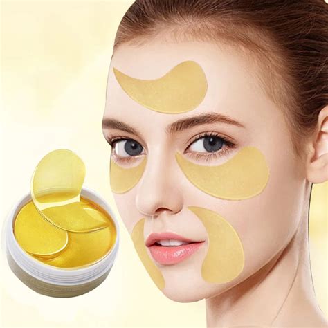 24K Gold Eye Masks Moisturizing Anti Age Anti wrinkle Eye Patch ...