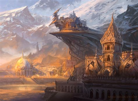 MtG Art: Mountain from Magic Origins Set by Noah Bradley - Art of Magic ...