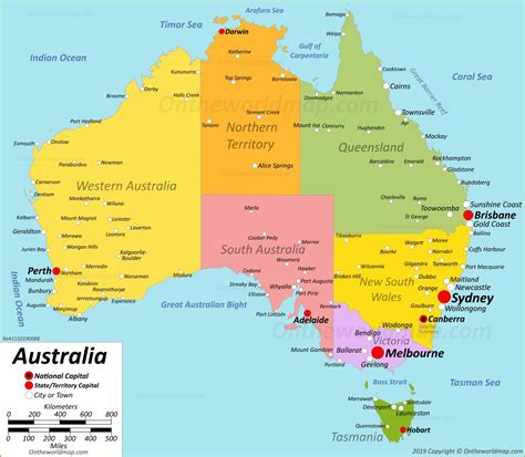 Australia Map | Detailed Maps of Australia