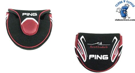 Ping Scottsdale Putter Headcover MALLET - Clubs n Covers Golf