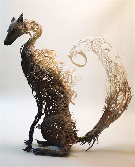 Surrealist Sculptures by Ellen Jewett Merge Plant and Animal Life ...