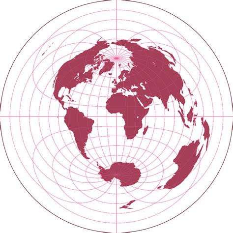 License Info: Azimuthal Equidistant Projection (equatorial aspect)