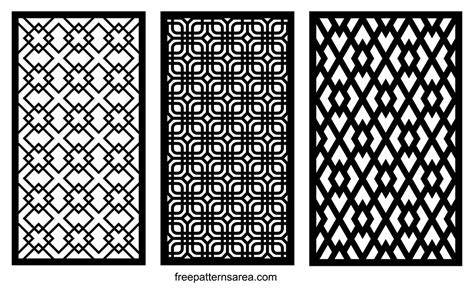 DWG & DXF Pattern Designs for CNC Cutting