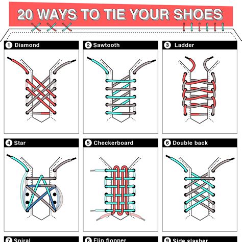 20 Creative Ways to Tie Shoes | Journeys