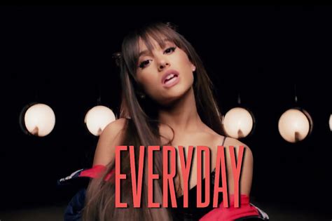 Ariana Grande Remains Aggressively Adorable in 'Everyday' Lyric Video