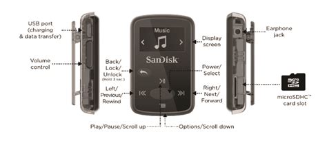 Sandisk clip sport plus 16gb black - osemoving