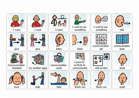 Visual cue cards for use with autistic children. Printable and great ...