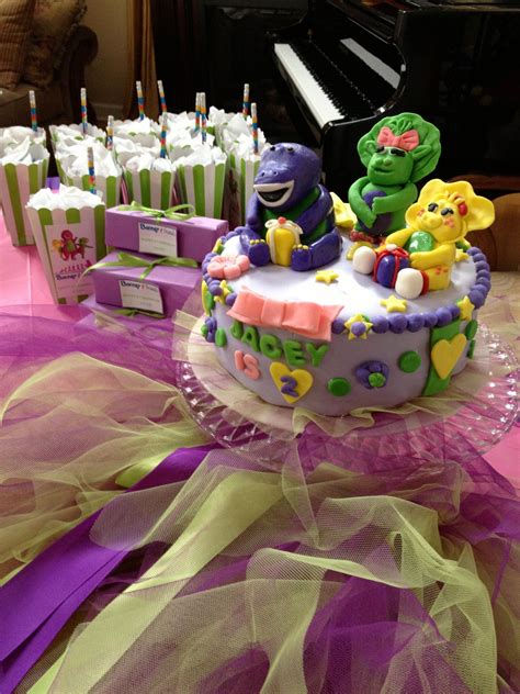 Pin on Barney Birthday Party Ideas