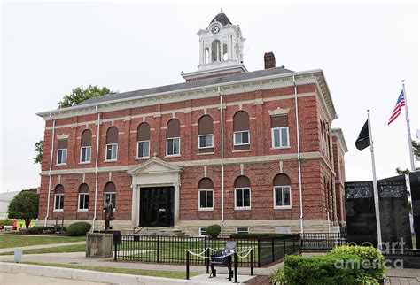 Clark County Courthouse in Marshall Illinois 4508 Photograph by Jack ...