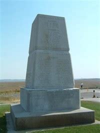 Custer Monument - Little Bighorn Battlefield National Monument ...