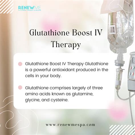 Glutathione Boost IV Therapy & IV Drip | Los Angeles