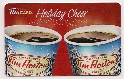 2013 Holiday Cheer FD38496 English card | Holiday cheer, Tim hortons, Cards