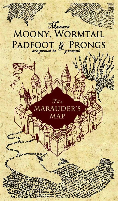 Marauders Map Wallpapers - Wallpaper Cave