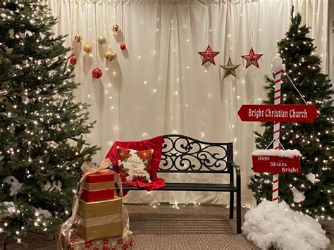 Christmas Photo Booth | Decoracion con globos navidad, Decoración de ...