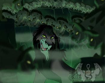 scar and the hyenas - Scar Fan Art (30188660) - Fanpop