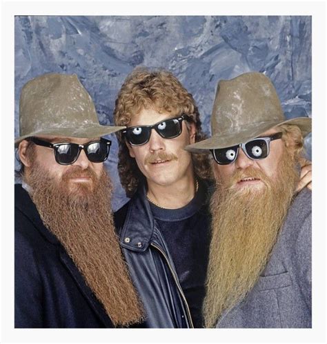 🎵''💞.Billy F. Gibbons & Frank Beard & Dusty Hill , ZZ Top posing for a ...