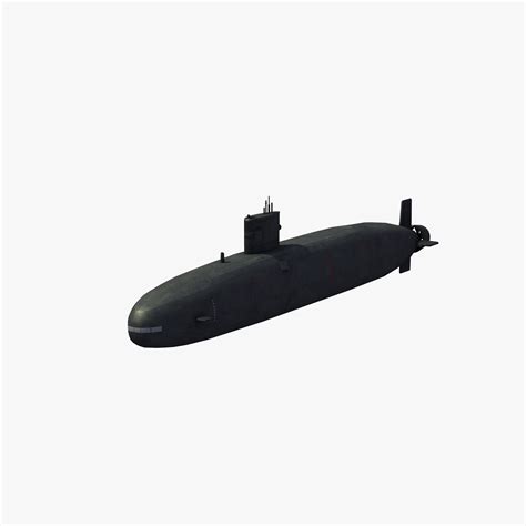 Trafalgar Class Submarine 3D Model $199 - .max .3dm .3ds .dxf .fbx .flt ...