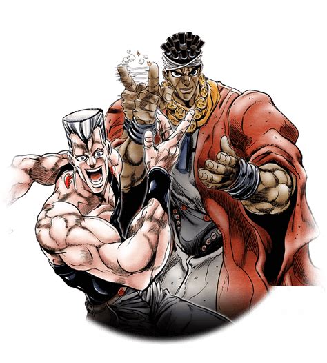 (SSR) Polnareff and Avdol (Silver Chariot and Magician's Red) - JoJoSS Wiki