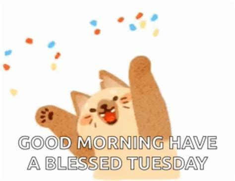 Good Morning Have A Blessed Tuesday GIF | GIFDB.com