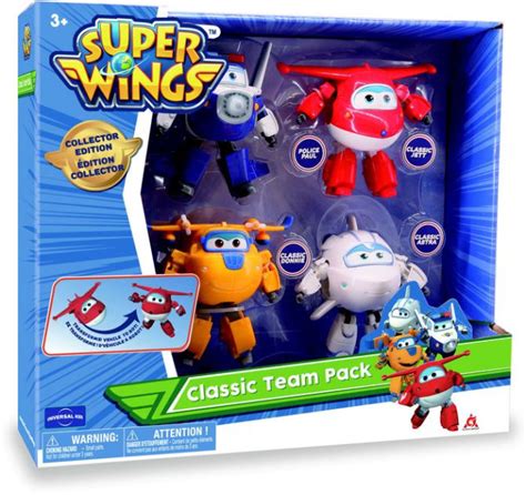 Super Wings Transforming Characters Collector 4-pack by Auldey | Barnes ...