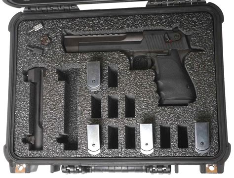 Case Club Desert Eagle Fully Loaded Hard Case fits Gun, Barrels & Mags