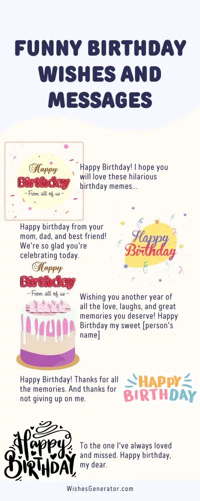 69 Funny Birthday Wishes and Messages