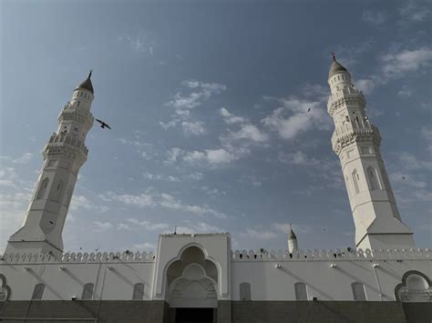 Premium Photo | View of Masjid Quba Quba Mosque