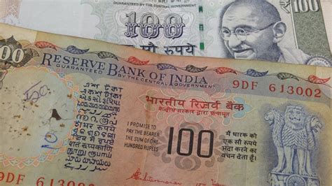 OLD Indian hundred rupee note review and comparison - YouTube