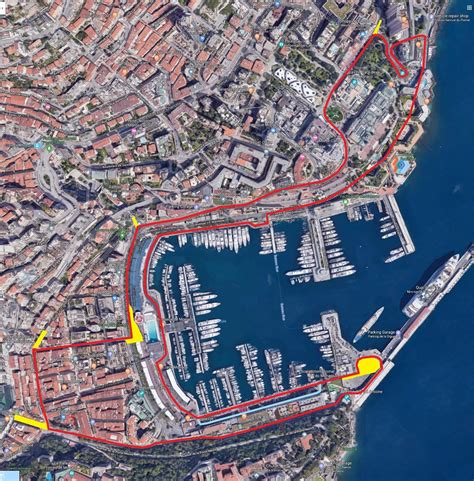 Proposal for an altered Monaco GP track : r/formula1