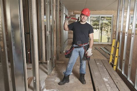 A construction men working stock photo. Image of smiling - 51186038