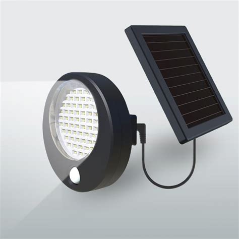 66LED Solar Powered PIR Motion Sensor Light Outdoor Garden Security ...