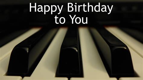 Happy Birthday (Piano Instrumental) - Happy Birthday | Shazam