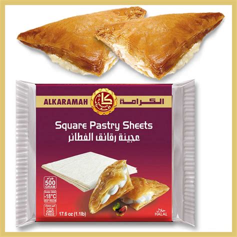 Square Pastry Sheets – AlKaramah Dough