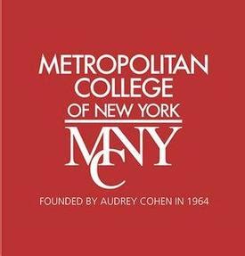 Profile for Metropolitan College of New York - HigherEdJobs