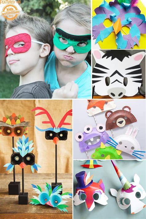 30+ DIY Mask Ideas for Kids