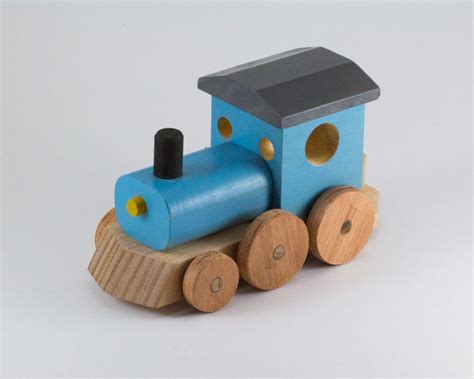 Colourful Wooden Toy Trains – Warawood Shed Woodworking