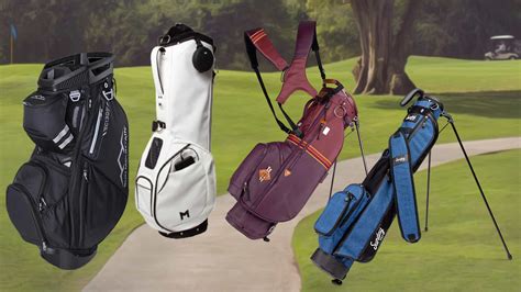 4 ideal golf bags for 4 golf lifestyle types