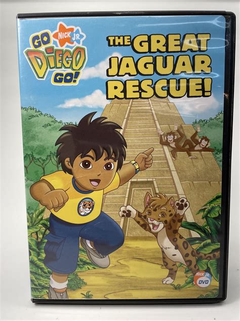 Nick Jr. Go Diego Go! The Great Jaguar Rescue DVD 2007 Viacom Paramount ...