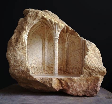 Sculptor Carves Realistic Architectural Sculptures Into Marble And ...