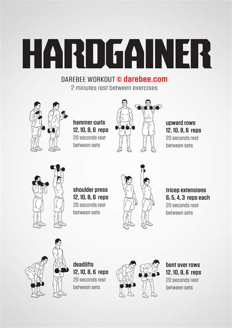 Mass Gaining Workout Routine For Hardgainers | EOUA Blog