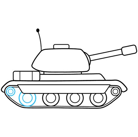 How to Draw a Tank - Really Easy Drawing Tutorial