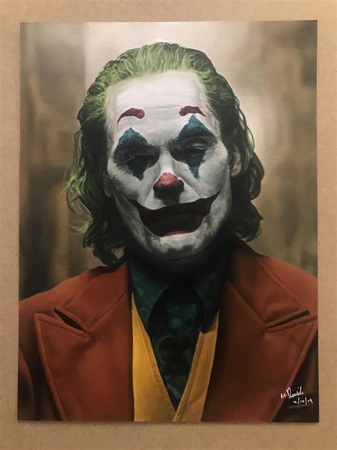 Oil painting of the Joker : r/joker