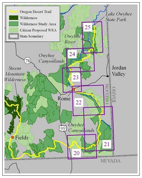 owyhee canyonlands map - Google Search