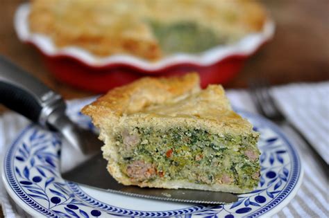 Fat of the Land: Italian Nettle Sausage Pie