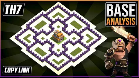 THE ULTIMATE TH7 HYBRID/TROPHY Base 2022!! | Town Hall 7 (TH7) Hybrid ...