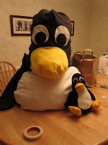 Giant Plush Tux